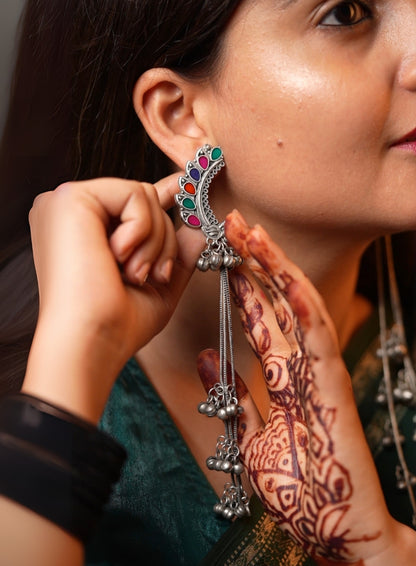 Navranga Dandiya Long Earring